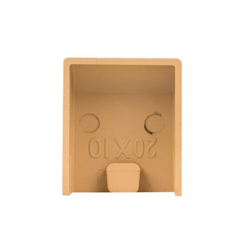 Заглушка (20x10) (4 шт) свет. дерево EKF-Plast Заглушка (20x10) (4 шт) свет. дерево EKF-Plast