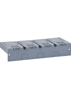 Крышка клеммника короткая 1шт. для 3Р+N КК-306Rc