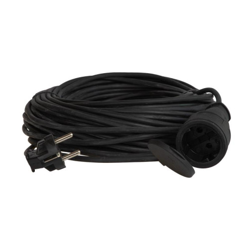 Удлинитель-шнур 1х50м 10А IP44 3500Вт 220-350В КГ 2х1.0мм каучук КОСМОС YSHKsm50m-1g(10A)KG Удлинитель-шнур 1х50м 10А IP44 3500Вт 220-350В КГ 2х1.0мм каучук КОСМОС YSHKsm50m-1g(10A)KG