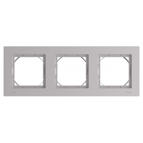 ATLASDESIGN AQUA 3-постовая РАМКА, IP44, АЛЮМИНИЙ ATLASDESIGN AQUA 3-постовая РАМКА, IP44, АЛЮМИНИЙ