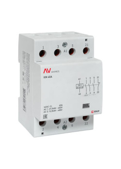 Контактор модульный КМ 40А 3NO+1NC 230В АС (3 мод.) AVERES EKF