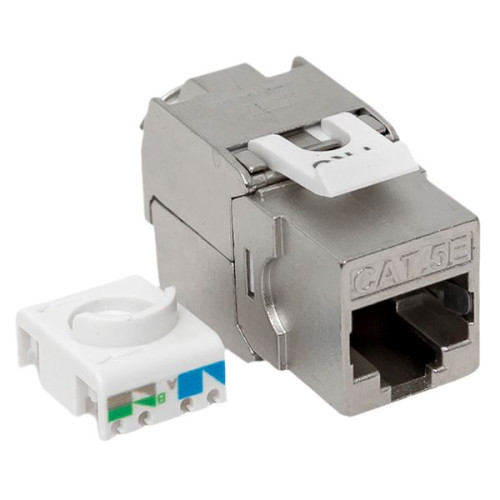 Модуль Keystone TERACOM PRO Cat.5E экран. STP 110 IDC 180 град. самозажимной (Toolless) Модуль Keystone TERACOM PRO Cat.5E экран. STP 110 IDC 180 град. самозажимной (Toolless)