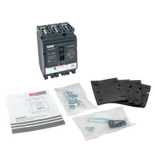 ВА-99C 250/125А 3P 45кА с термомагнитным расцепителем EKF ВА-99C 250/125А 3P 45кА с термомагнитным расцепителем EKF