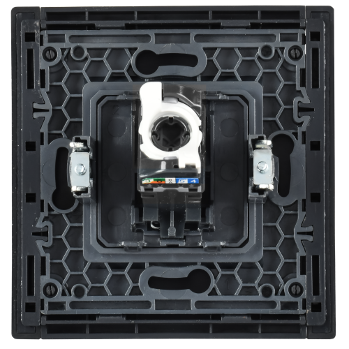 FORTE&PIANO Розетка компьютерная RJ45 кат.6 FP131 черный IEK FORTE&PIANO Розетка компьютерная RJ45 кат.6 FP131 черный IEK