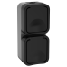 TORS Розетка 2-местная вертикальная 16А IP55 TS132 графит IEK