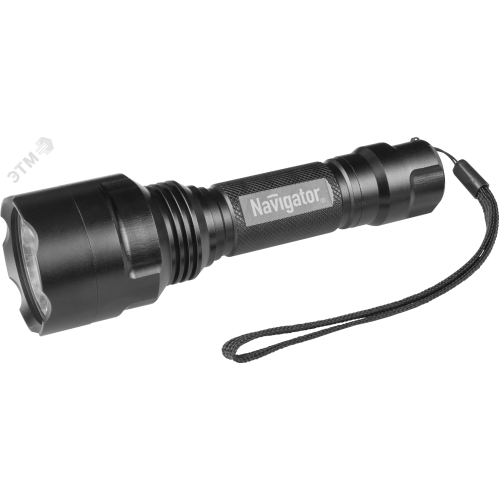Фонарь светодиодный NPT-P03-18650 1 LED CREE 10Вт аккумуляторный металл