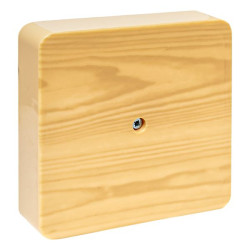 Коробка разветвительная KMP-030-032 (100x100x28) светл. дер. EKF PROxima