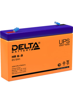 Delta UPS HR 6-9 (6V / 9Ah)