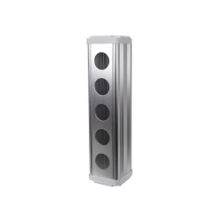 Корпус BXM47-A5/22, пять отверстий Ø 22мм, с сальником, IP65  (ЭТ)