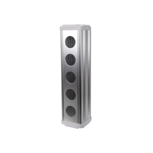 Корпус BXM47-A5/22, пять отверстий Ø 22мм, с сальником, IP65  (ЭТ)
