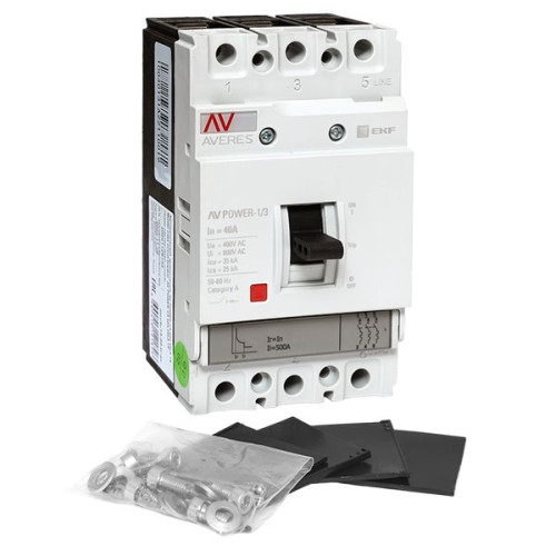 AV-POWER-1/3 40А 35кА TR EKF AV-POWER-1/3 40А 35кА TR EKF