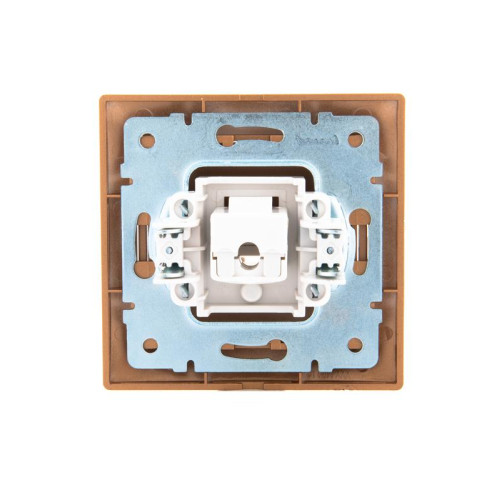 Розетка компьютерная 1-м СП Mira RJ45 зол. метал. LEZARD 701-1313-139 Розетка компьютерная 1-м СП Mira RJ45 зол. метал. LEZARD 701-1313-139