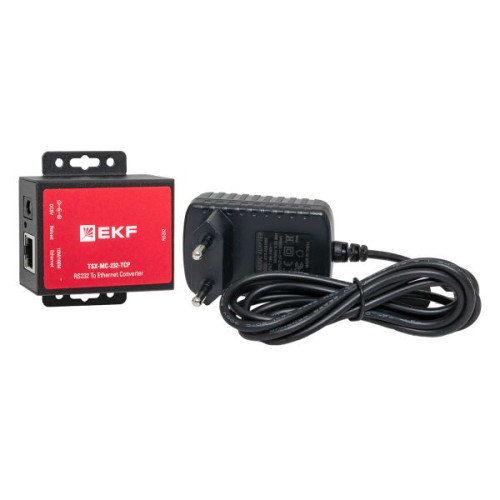 Преобразователь RS-232 в Ethernet MC-232-TCP TSX EKF Преобразователь RS-232 в Ethernet MC-232-TCP TSX EKF