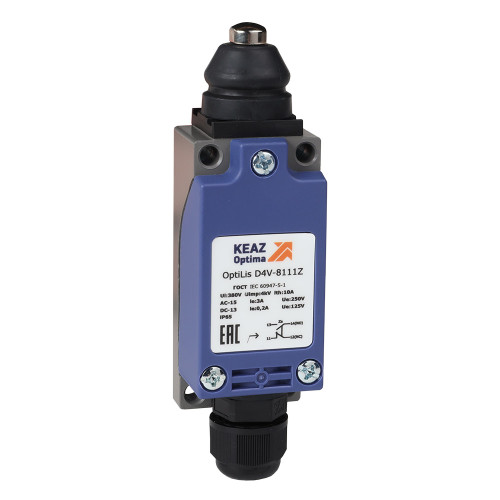 Выключатель концевой OptiLiS D4V-8111Z толкатель металлический XCKP2110P16