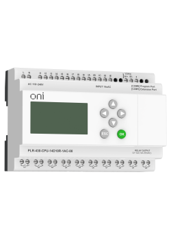 ПЛК 430 Модуль ЦПУ 14 DI 10 RO 220В AC с экраном ONI
