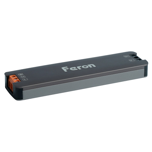 Трансформатор электронный для светодиодной ленты 72W 24V 123*33.8*13мм IP20 (драйвер), LB010 FERON