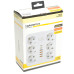 Удлинитель 6-местный c/з 3x1 мм2, 3 м, 250В, 10А, 4USB+2Type-C 2,4А, серия Home plus, белый STEKKER HM09-66-02 Удлинитель 6-местный c/з 3x1 мм2, 3 м, 250В, 10А, 4USB+2Type-C 2,4А, серия Home plus, белый STEKKER HM09-66-02