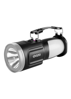 Фонарь аккумуляторный универсальный AccuF8-L1W/L24-bk 1Вт 83лм + боков. панель 24х0.1Вт 132лм аккум. 0.9А.ч ЗУ: сеть/солнечн. панель IP20 черн. ФАZА 5006669