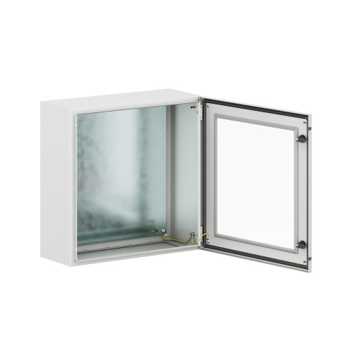 Корпус навесной STE с М/П с прозрачной дверью ВxШxГ 600x600x250 мм, IP66