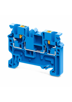 Клемма проходная push-in OptiClip CP-2,5-I-BU-24A-(0,2-2,5)-синий