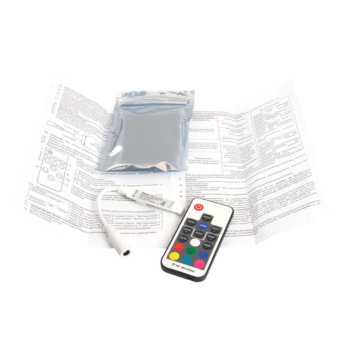 Контроллер RGB mini для светодиодной ленты с П/У,12-24V, LD66