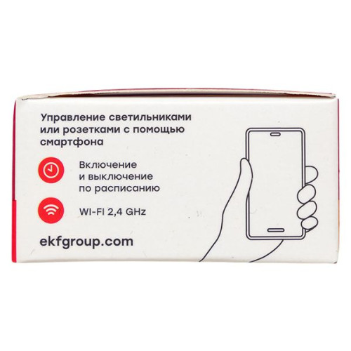 Умное реле в подрозетник 2-канальное Wi-Fi EKF Connect Умное реле в подрозетник 2-канальное Wi-Fi EKF Connect
