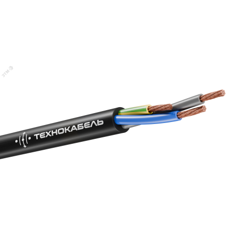 Кабель силовой КГТП-ХЛ 3х2,5(N,PE) 220/380-3 ТРТС