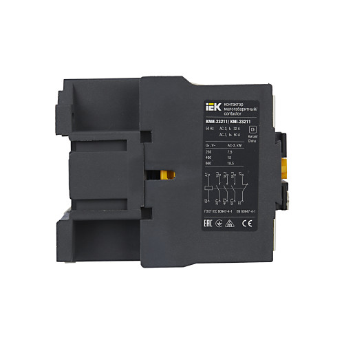Контактор КМИ-23211 32А 230В/АС3 1NC IEK Контактор КМИ-23211 32А 230В/АС3 1NC IEK