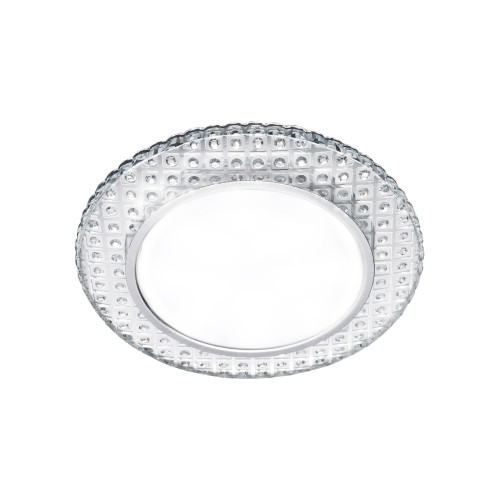Светильник встраиваемый СВ 03-17 GX53 230В LED подсветка 5 Вт зеркальный/хром TDM