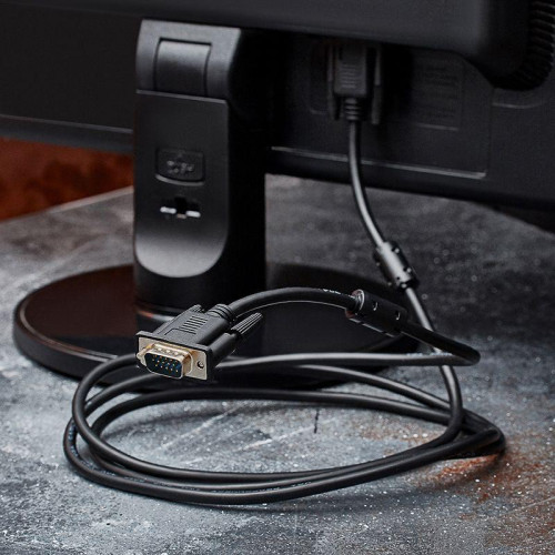 Шнур VGA Plug - VGA Plug 1.8м с ферритами PROCONNECT 17-5503-6 Шнур VGA Plug - VGA Plug 1.8м с ферритами PROCONNECT 17-5503-6
