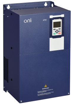Преобразователь частоты K751 380В 3Ф 55-75кВт 112-150А со встроенным тормозом ONI