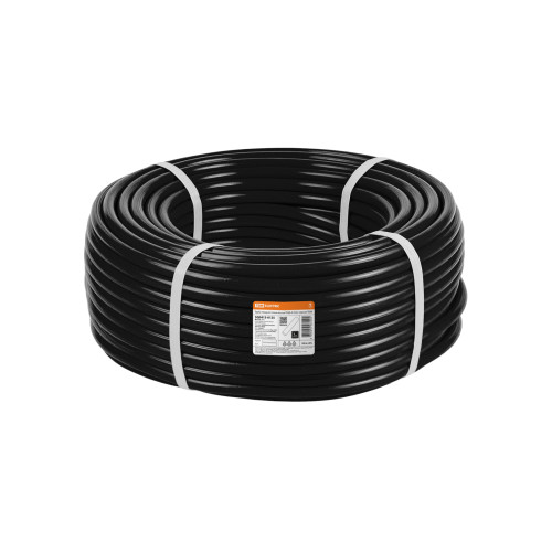 Труба гладкая техническая ПНД d 25(с) черная TDM