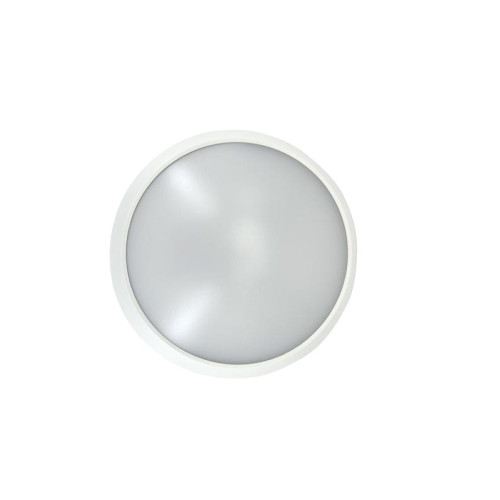 Светильник светодиодный WP 15 C 18W OP 840 D220 WH 220х80мм 18Вт 4000К IP65 ЖКХ круглый пылевлагозащ. бел. 15071524503