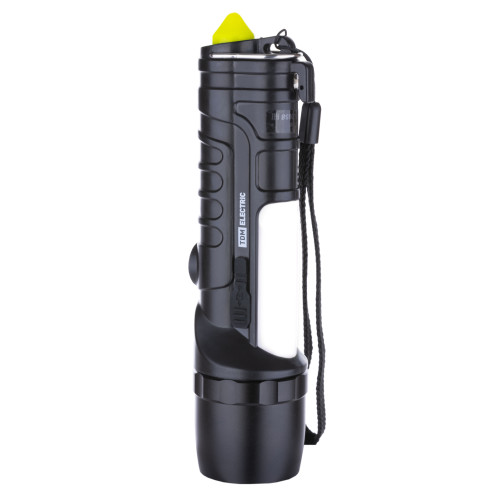 Фонарь автомоб. универс., 6 Вт CREE+3 Вт COB,1x18650 2200 мА*ч, магн., подвес, USB, стропорез,TDM Фонарь автомоб. универс., 6 Вт CREE+3 Вт COB,1x18650 2200 мА*ч, магн., подвес, USB, стропорез,TDM