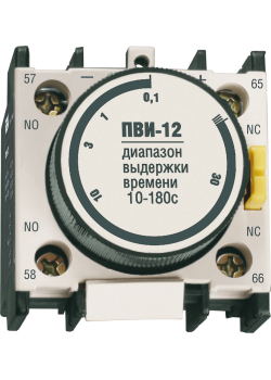 Приставка ПВИ-12 задержка на включение 10-180сек 1NO+1NC IEK