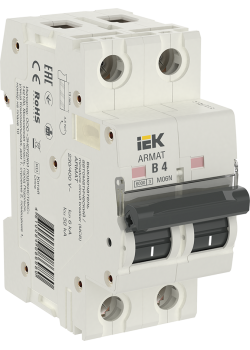 ARMAT Автоматический выключатель M06N 2P B 4А IEK
