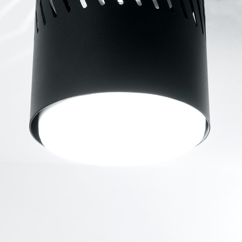Светильник потолочный Feron HL352 12W, 230V, GX53 и подсветка 1W, 4000K, черный Светильник потолочный Feron HL352 12W, 230V, GX53 и подсветка 1W, 4000K, черный