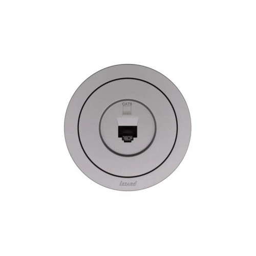 Розетка компьютерная СП OSEN RJ45 кат.6 механизм сер. матов. LEZARD 743-7488-140 Розетка компьютерная СП OSEN RJ45 кат.6 механизм сер. матов. LEZARD 743-7488-140