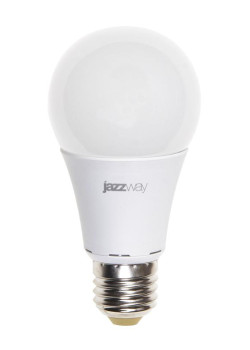 Лампа светодиодная PLED-ECO 7Вт A60 грушевидная 5000К холод. бел. E27 570лм 230В JazzWay 1033192