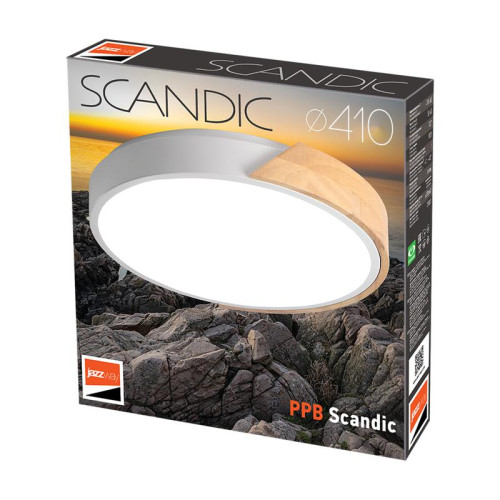 Светильник светодиодный декоративный PPB Scandic-R DIM 72Вт 3000-6500К IP20 настенно-потолочный бытовой диммир. WH/W JazzWay 5036970 Светильник светодиодный декоративный PPB Scandic-R DIM 72Вт 3000-6500К IP20 настенно-потолочный бытовой диммир. WH/W JazzWay 5036970