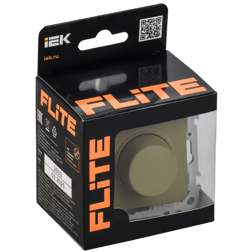 FLITE Светорегулятор проходной LED 250Вт СС16-5-1-ФлО оливковый IEK FLITE Светорегулятор проходной LED 250Вт СС16-5-1-ФлО оливковый IEK