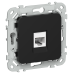 FLITE Розетка компьютерная RJ45 категория 6 UTP РК6-1-0-ФлЧ черный IEK FLITE Розетка компьютерная RJ45 категория 6 UTP РК6-1-0-ФлЧ черный IEK