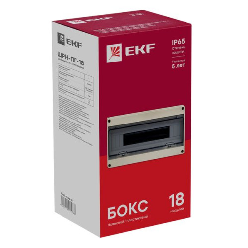 ЩРН-ПГ-18 (199x366x106) IP65 PROXIMA EKF ЩРН-ПГ-18 (199x366x106) IP65 PROXIMA EKF