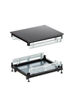 Крыша основание сплошные IT-CQE 800x1000, RAL9005