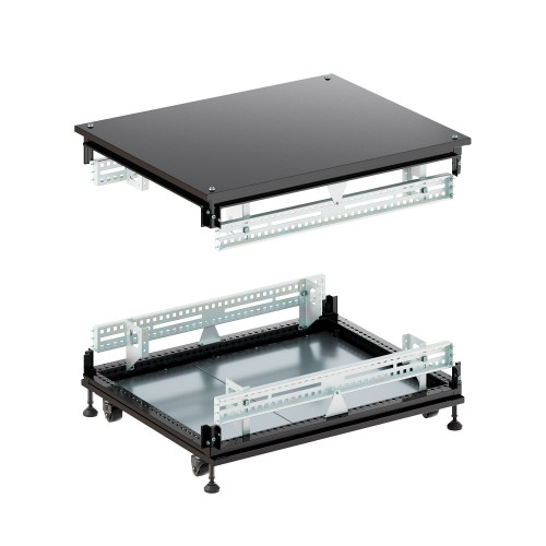 Крыша основание сплошные IT-CQE 800x1000, RAL9005