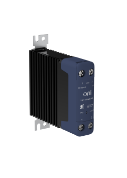 Реле твердотельное SSR1 15А 4-32В DC 24-480В AC с радиатором ONI