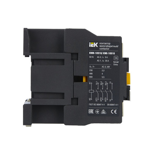 Контактор КМИ-10910 9А 230В/АС3 1NO IEK