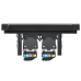FORTE&PIANO Розетка компьютерная двойная RJ45 кат.5E FP633M металл шампань IEK FORTE&PIANO Розетка компьютерная двойная RJ45 кат.5E FP633M металл шампань IEK