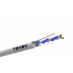 Кабель витая пара F/UTP 1х2х24AWG кат.5E PVC indoor 305м (м) TOKOV ELECTRIC TKE-C06-F12-5E-305-PVC