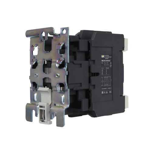 Контактор КМИ-49512 95А 400В/АС3 1NO;1NC IEK Контактор КМИ-49512 95А 400В/АС3 1NO;1NC IEK